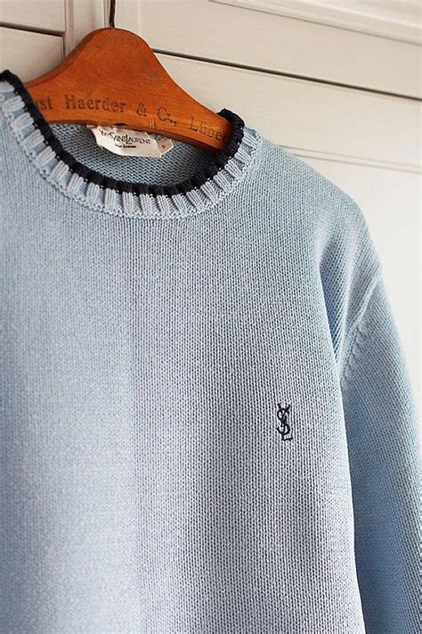 ysl sweater men|yves saint laurent men's sweater.